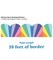 Carson Dellosa We Stick Together 39 Feet Rainbow Burst Bulletin Board Borders, 13 Strips of Scalloped Border Trim, Retro Classroom Borders for Bulletin Board, White Board and Retro Classroom Décor